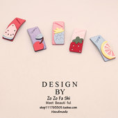 水果bb夹少女发夹可爱卡通ins刘海夹头饰韩国网红2026年新款 夹子