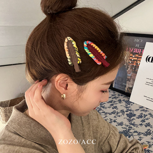 zozo发夹合金复古无痕夹发饰