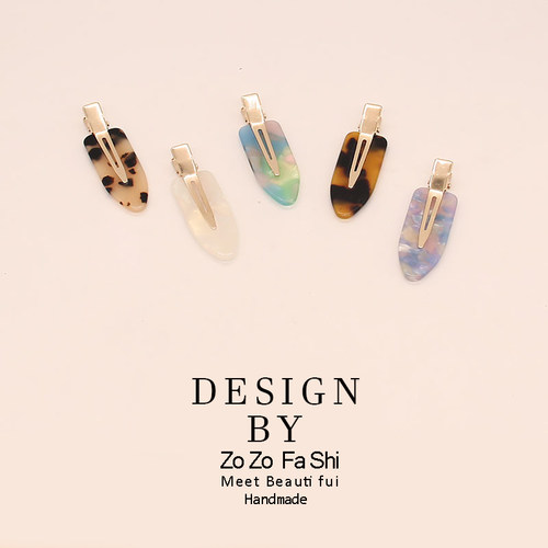 韩国醋酸无痕发夹侧边女夹子头饰