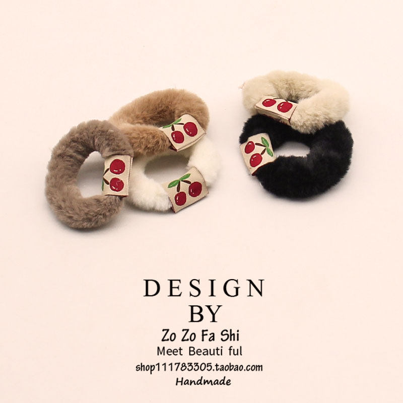 zozo发圈毛毛日韩发绳