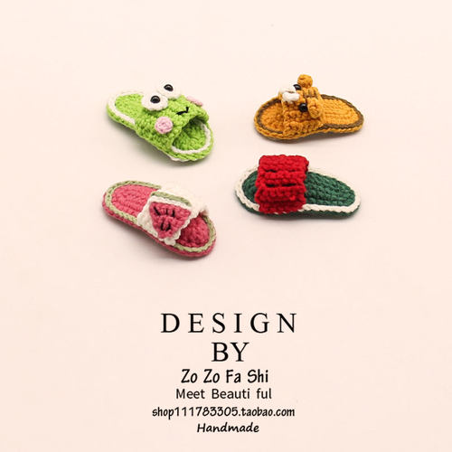 其他发夹毛线日韩手工DIY边夹