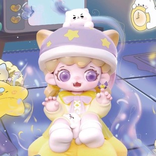 正版米可自定义喵生系列盲盒可爱公仔手办桌面摆件女生礼物潮玩具