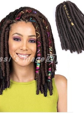 假发脏辫soft dread locs twist hair Faux Locs crochet braids