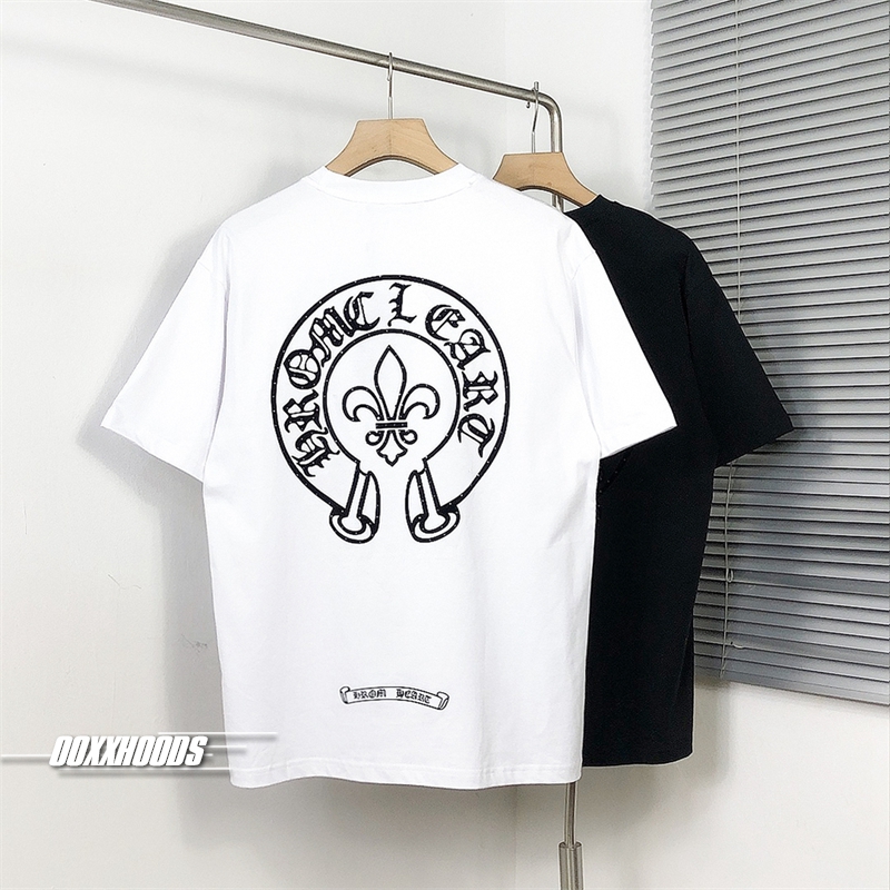 《植绒+烫钻+270G重磅》十字架T