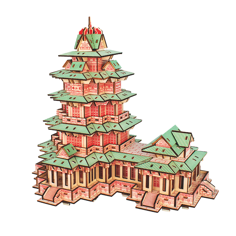 迪尔乐斯阅江楼立体拼图
