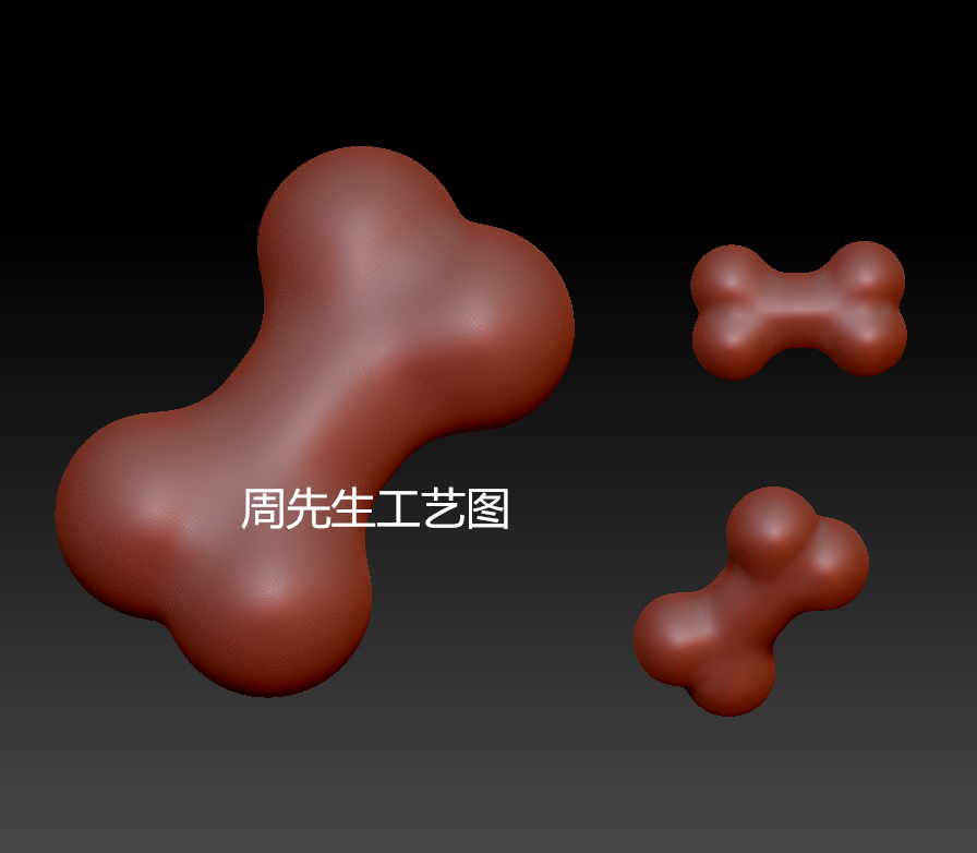 骨头 狗骨头电脑图纸三维立体图雕刻机stl文件3d打印模型素材Q811怎么看?