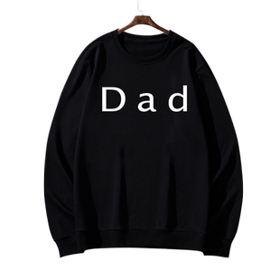 爱情公寓5赵海棠诸葛大力同款字母DadMom圆领卫衣男女长袖上衣服