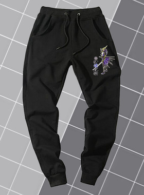 战国BASARA日本战国人物游戏动漫小脚裤卫裤子男女休闲裤运动长裤