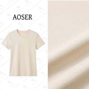 T恤女款 宽松显瘦百搭正肩短袖 日常休闲风MM2620 新款 AOSER