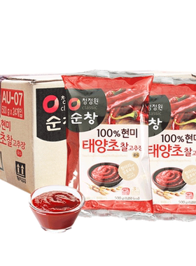 整箱韩国辣椒酱清净园
