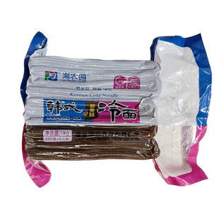 包邮韩式海农园冷面1kg拌面荞麦凉面延吉劲道朝鲜平壤东北冷面