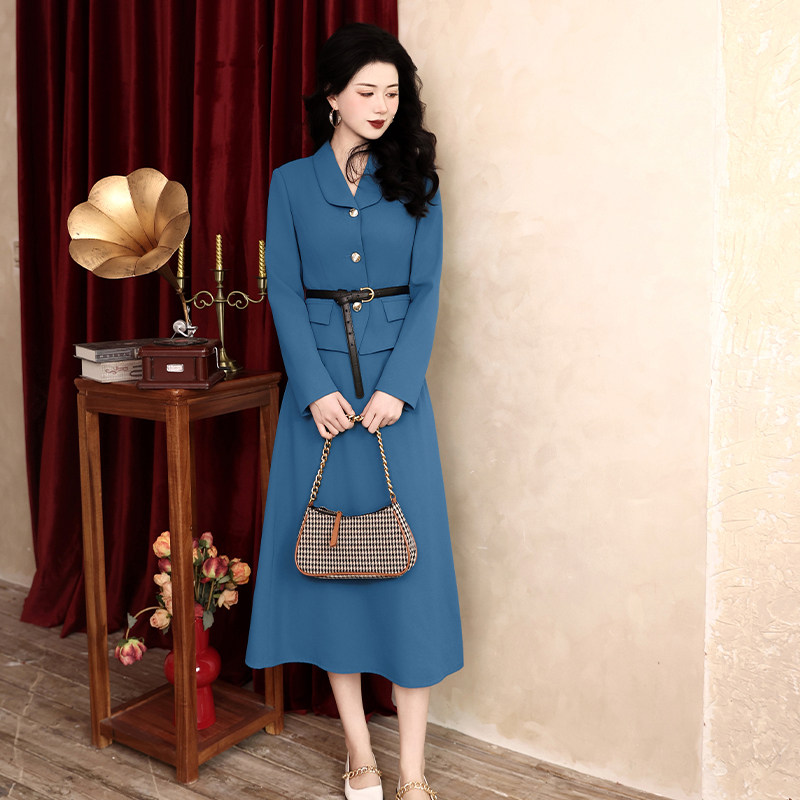 挪威暖阳~复古优雅纯色职业通勤春秋季女装西装裙装套装两件套,女装/女士精品,时尚套装,淘宝优惠券,粉丝福利购,淘宝优惠卷