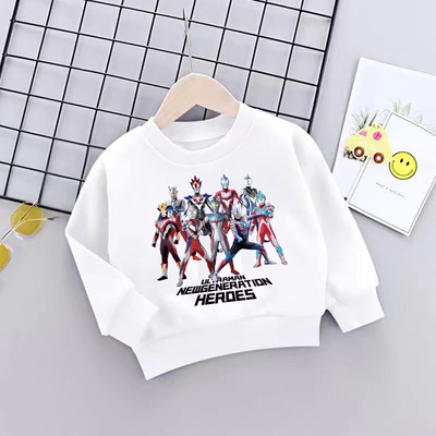 奥特曼男童卫衣加绒/不加绒套头