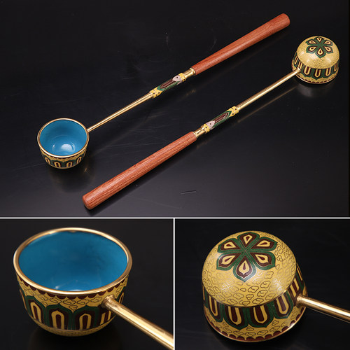 全铜浴佛勺子寺院浴佛节用品舀水