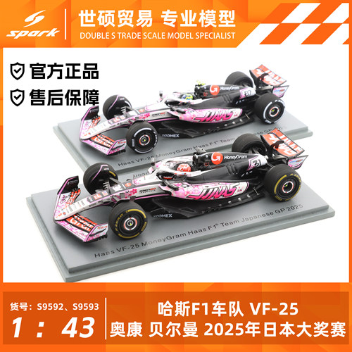 Spark哈斯2025日本大赛模型车