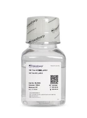 biosharp BL538A 1M Tris-HCl,pH8.0 100ml