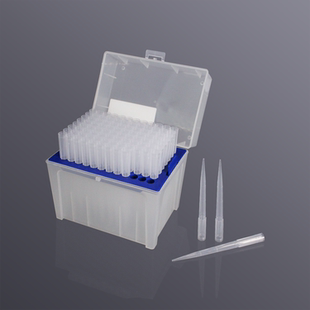 LABSELECT 甄选T-01250-C-R-S 1250μL无菌盒装吸头 透明102.1mm 96支/盒 10盒/中盒 5中盒/箱