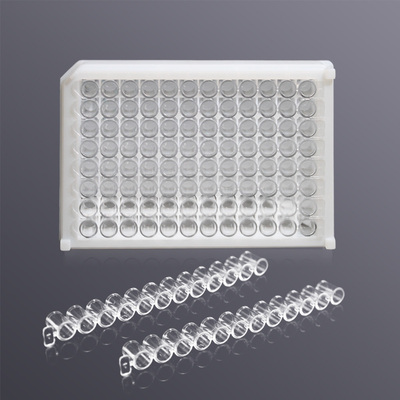 Biosharp BS-PS-96W 96孔可拆酶标板 12孔*8条 BS-PS-96WB-100 96孔可拆酶标板（8孔 12条）