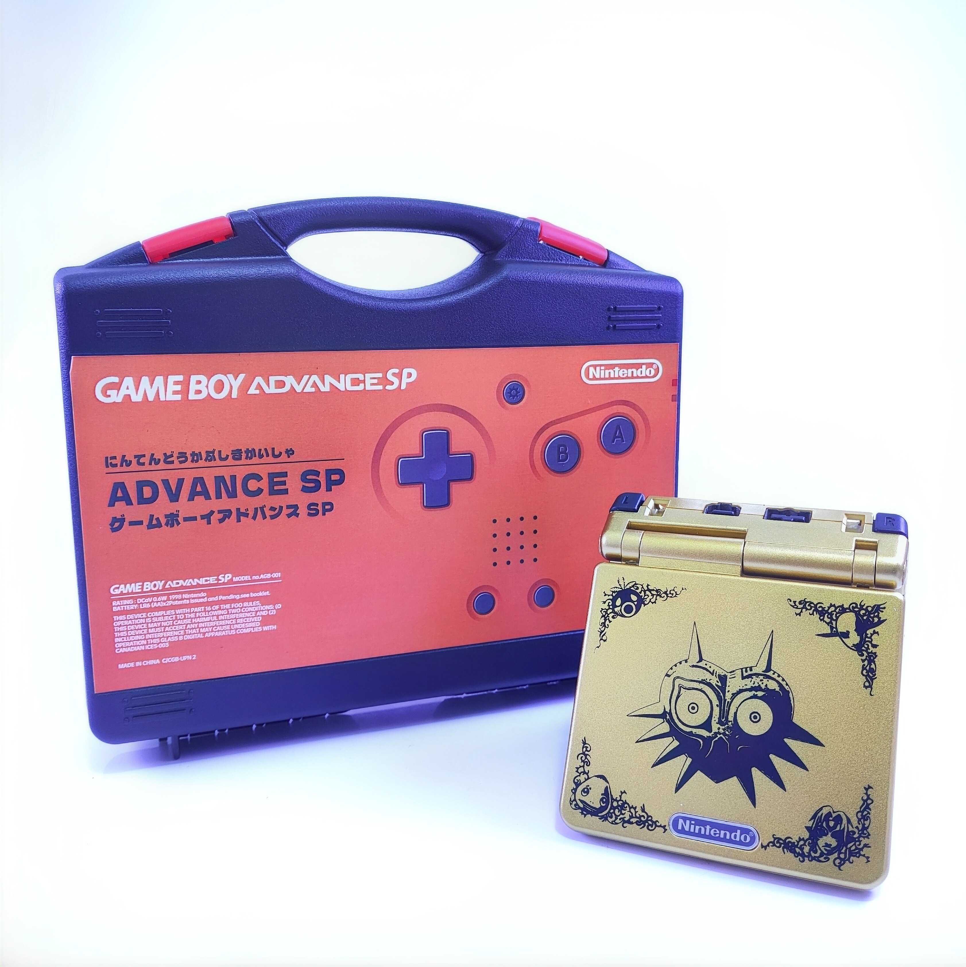 任天堂GBASP高亮iPS全贴合塞尔达限定版游戏机掌机GBA GAMEBOY