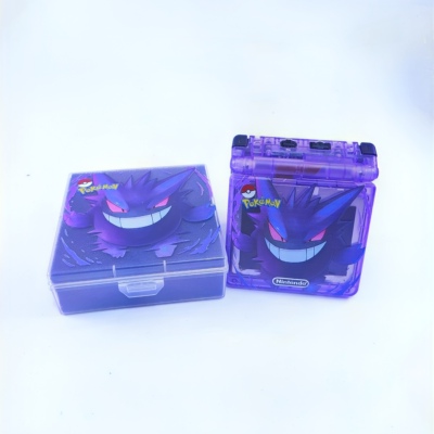 任天堂GBASP高亮iPS全贴合口袋耿鬼限定版游戏机掌机GBA GAMEBOY