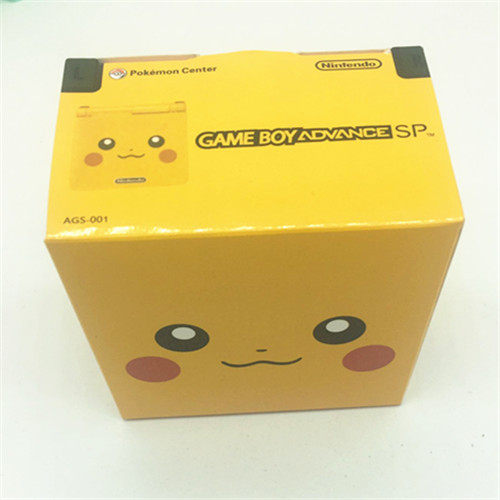 任天堂GBA SP游戏机包装盒彩色GAMEBOY皮卡丘限定保护收纳盒外壳