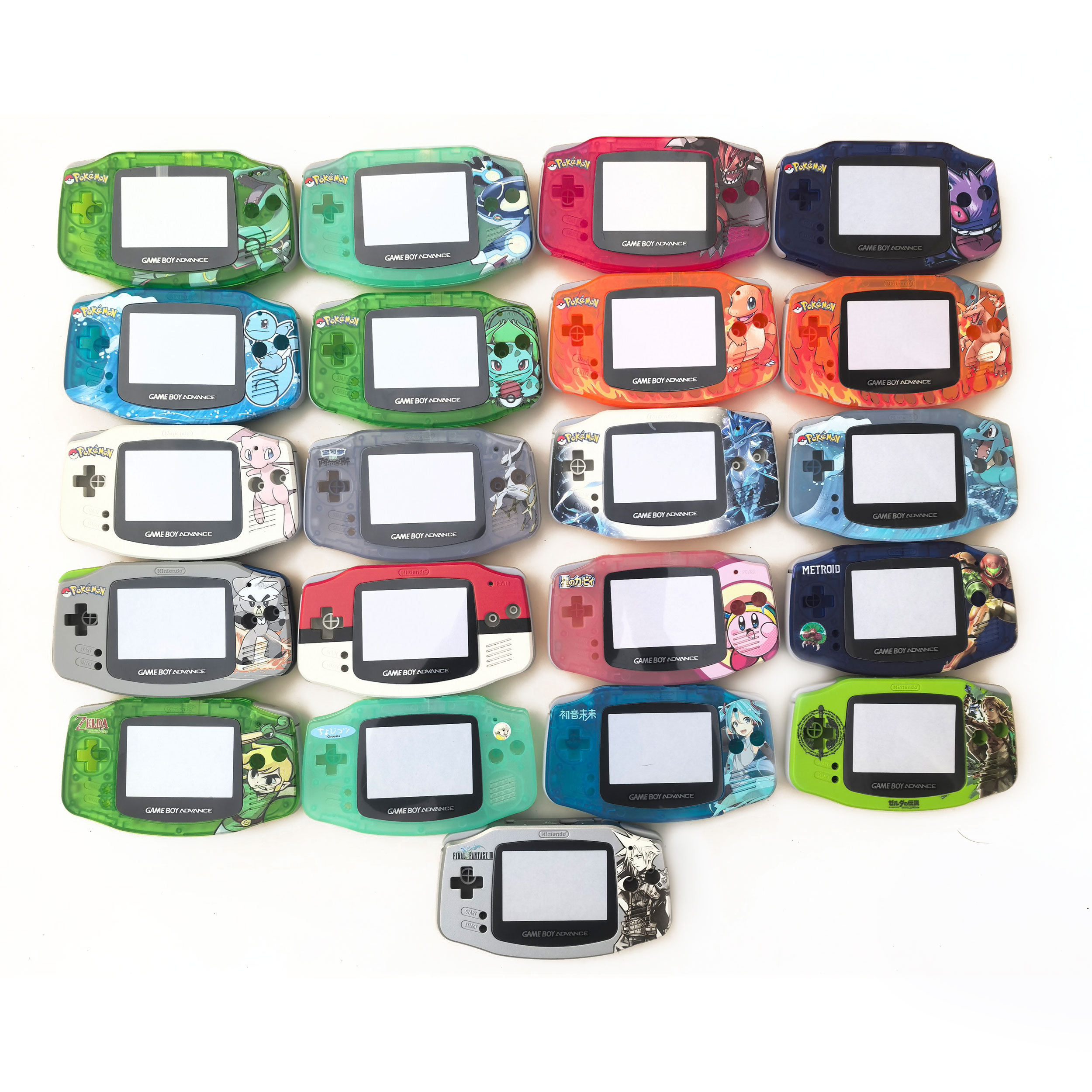 全新任天堂GAMEBOY系列GBA游戏机壳翻新机专用壳多色可选全国包邮
