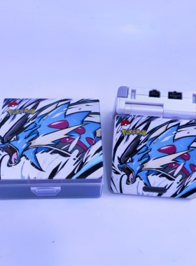 任天堂GBASP高亮iPS全贴合暴鲤龙限定版游戏机掌机GBA GAMEBOY