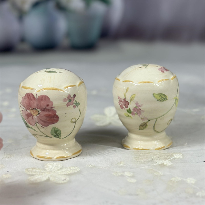 外贸出口陶瓷美国pfaltzgraff火锅胡椒粉瓶调料瓶家居装饰品摆件