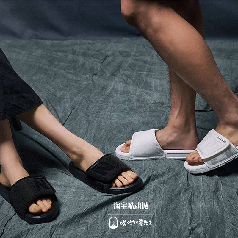 NEW BALANCE 夏季新款男女鞋情侣NB沙滩魔术贴运动拖鞋SD2152CBB