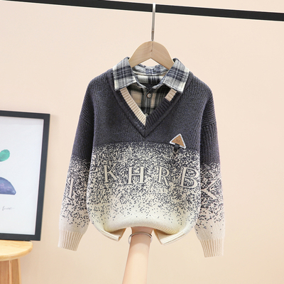 男童毛衣2024新款洋气时髦