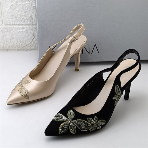 卡迪娜品牌女鞋夏季凉鞋