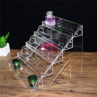 亚克力香水架 化妆品货架 面膜展示架 收纳架 化装品架格子铺货架