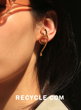 RECYCLE / 浮夸耳骨夹套装 复古欧美异形个性ins冷淡风无耳洞饰品