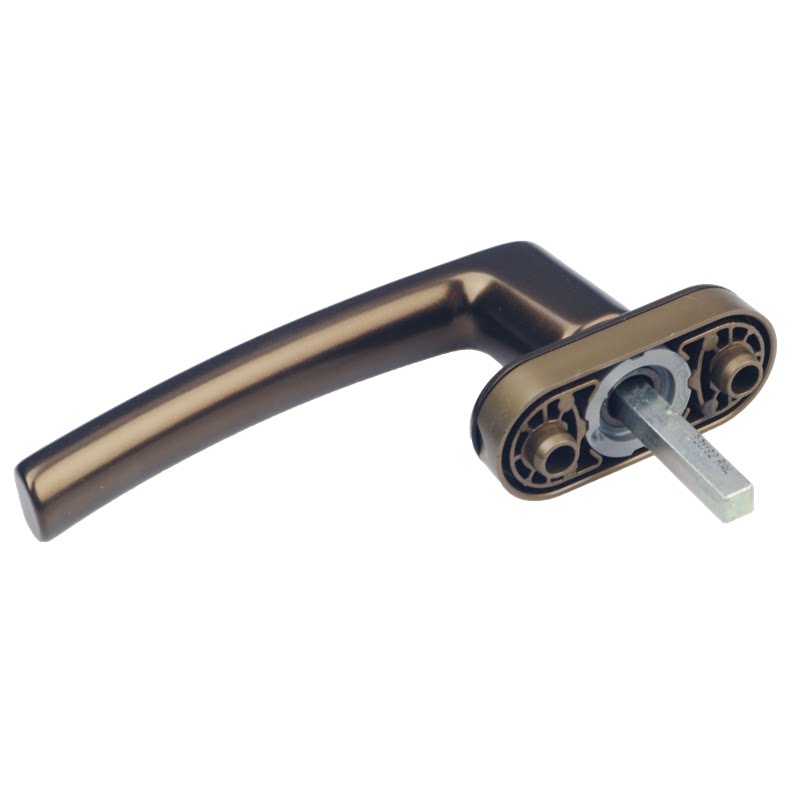 roto门窗五金内开上悬执手窗把手铝包木门窗执手断桥铝窗把手诺托