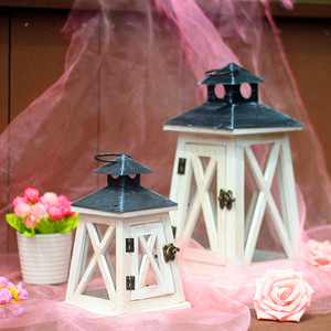 木色锥形婚庆摄影现代手提风灯