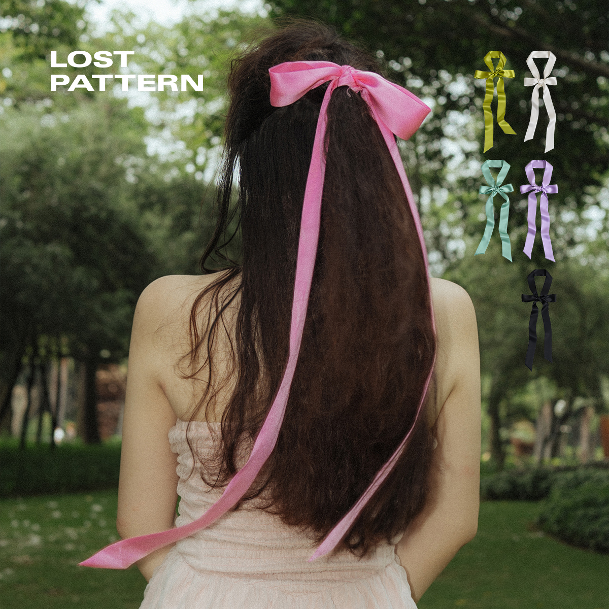 双成记芭蕾风复古真丝丝带