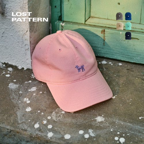 双成记刺绣小狗盼盼软顶鸭舌帽