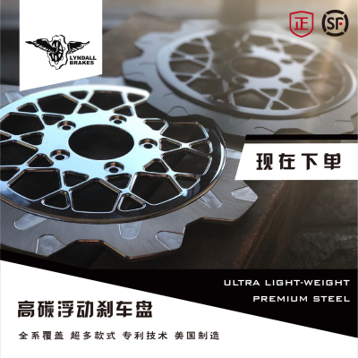 哈雷刹车盘改装刹车盘lyndall