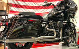 哈雷改装 FEULING全段2出1排气4阶高性能旅行公路滑翔ST路王大道