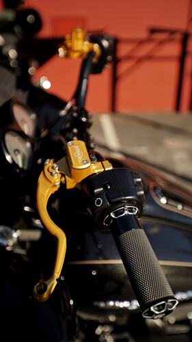 哈雷改装 BERINGER  旅行刹车离合上泵牛角总成手把液压公路滑翔