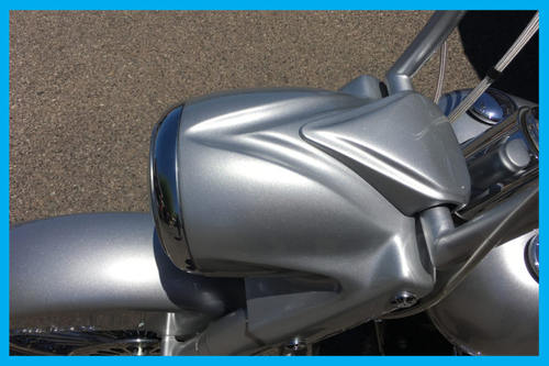 哈雷改装软尾火车头大灯罩肥仔突破豪雅继承者司令dirtybird脏鸟