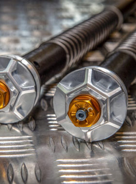 哈雷改装安德列尼Andreani避震芯可调节弹簧 软尾突破路威肥仔