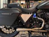 侧边盖子金属 fxr风格 哈雷改装 电池侧盖公路街道公路至尊滑翔路王