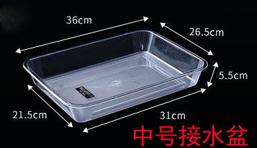 스테인레스 스틸 꽃 스탠드 난초 스탠드 물 트레이