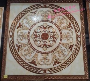 入户拼花地砖门厅地砖玄关瓷砖拼花1200入门砖客厅地拼花砖抛晶砖