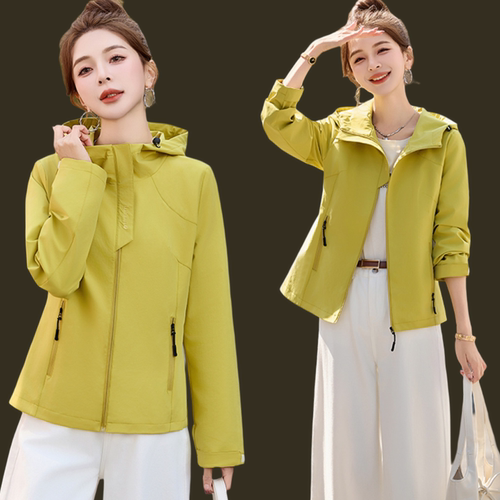 外套女休闲户外风夹克上衣