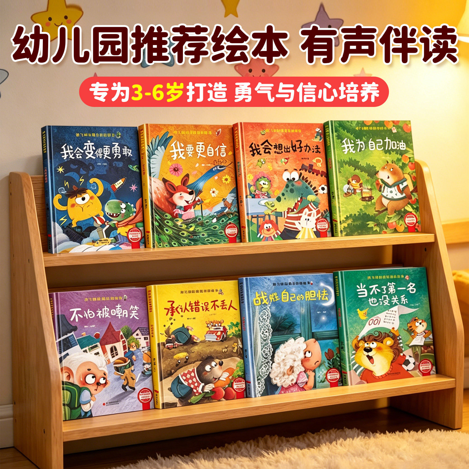 【精装硬壳10册】儿童情绪管理与性格培养绘本3到6岁幼儿宝宝故事一年级故事书0-4早教硬壳绘本幼儿园专用大班中班小班爱阅读四岁