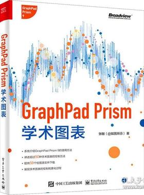 正版  graphpad prism学术图表 网络技术 张敏  9787121409523 电子工业出版社