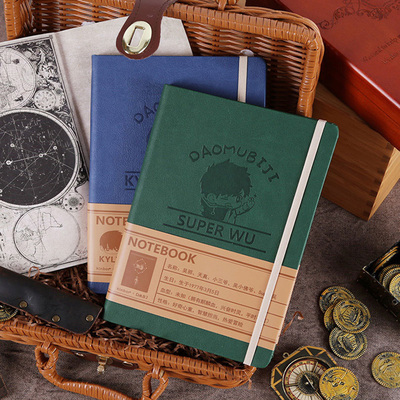 kinbor盗墓笔记联名款皮面日程本