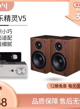 音乐精灵V5音箱书架家用桌面影院hifi发烧MUSIC WIZARD